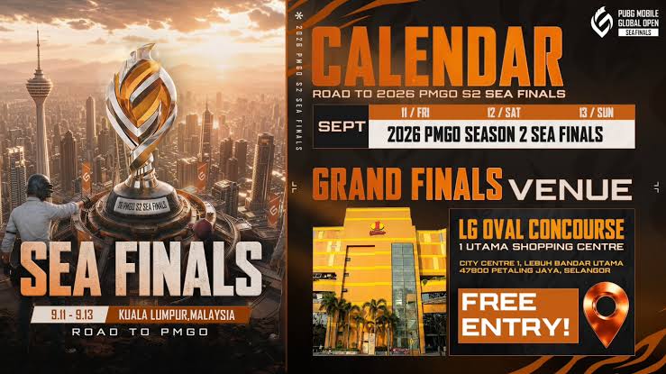 PUBG Mobile Global Open (PMGO) 2026 Season 2 – Southeast Asia Finals.